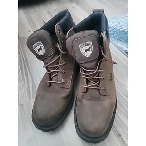 Irish Setter Men's 8 Red Wing Boots Hopkins Waterproof Steel Toe Leather 83672